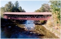 NH Covered Bridge, New England America